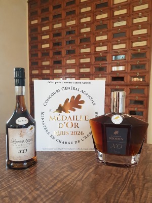 L�excellence Calvados Morin recompensee par deux m�dailles d�or au Concours Agricole de Paris
